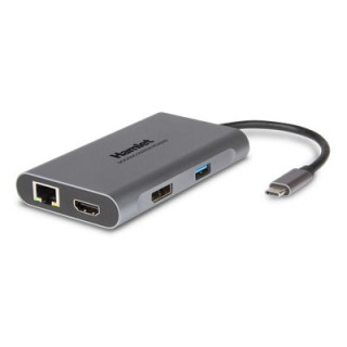 HAMLET HDMIDP - 3 USB 3.0 - LAN USB-C PD 85W